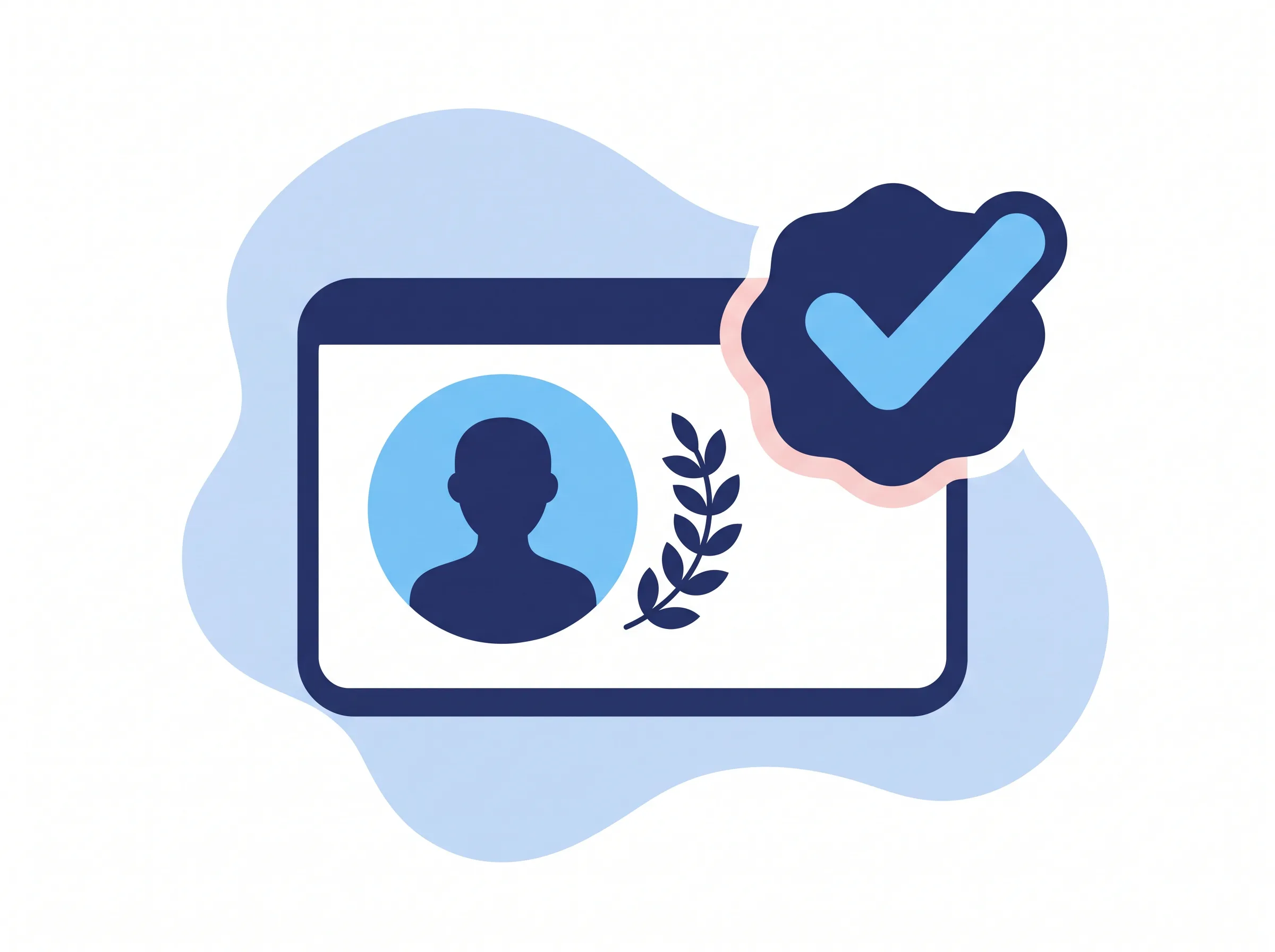 Verified profile illustration